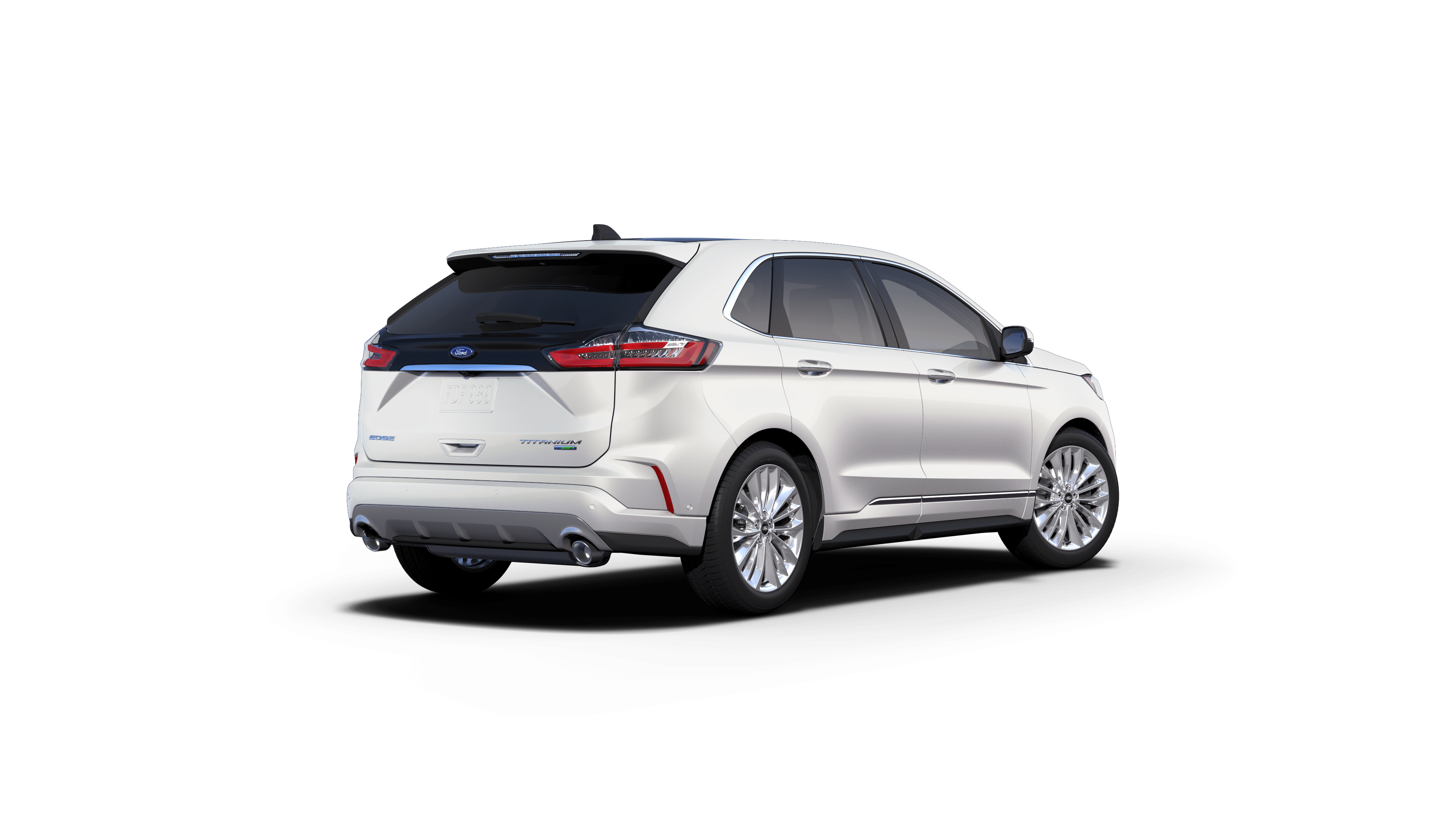 New Star White Metallic Tri Coat 2020 Ford Edge Titanium FWD for sale